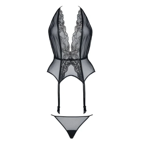 Schwarz/Goldenes Gorset Penelope von Demoniq Magnetic Collection kaufen | Fesselliebe