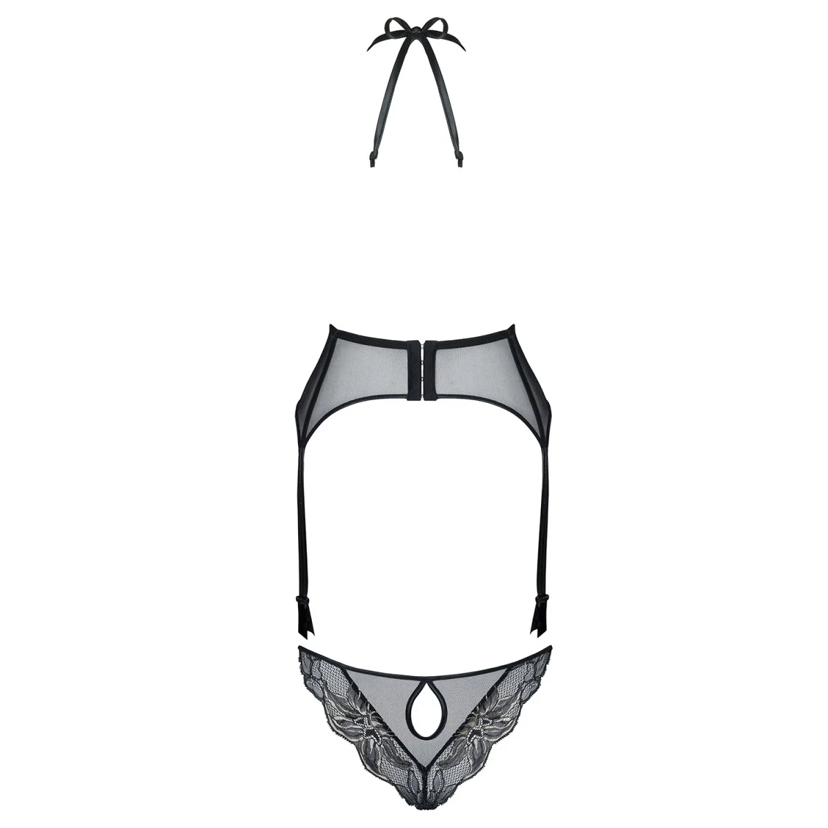 Schwarz/Goldenes Gorset Penelope von Demoniq Magnetic Collection kaufen | Fesselliebe