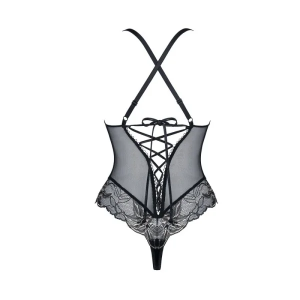 Schwarz/Goldener Body Hortense von Demoniq Magnetic Collection kaufen | Fesselliebe