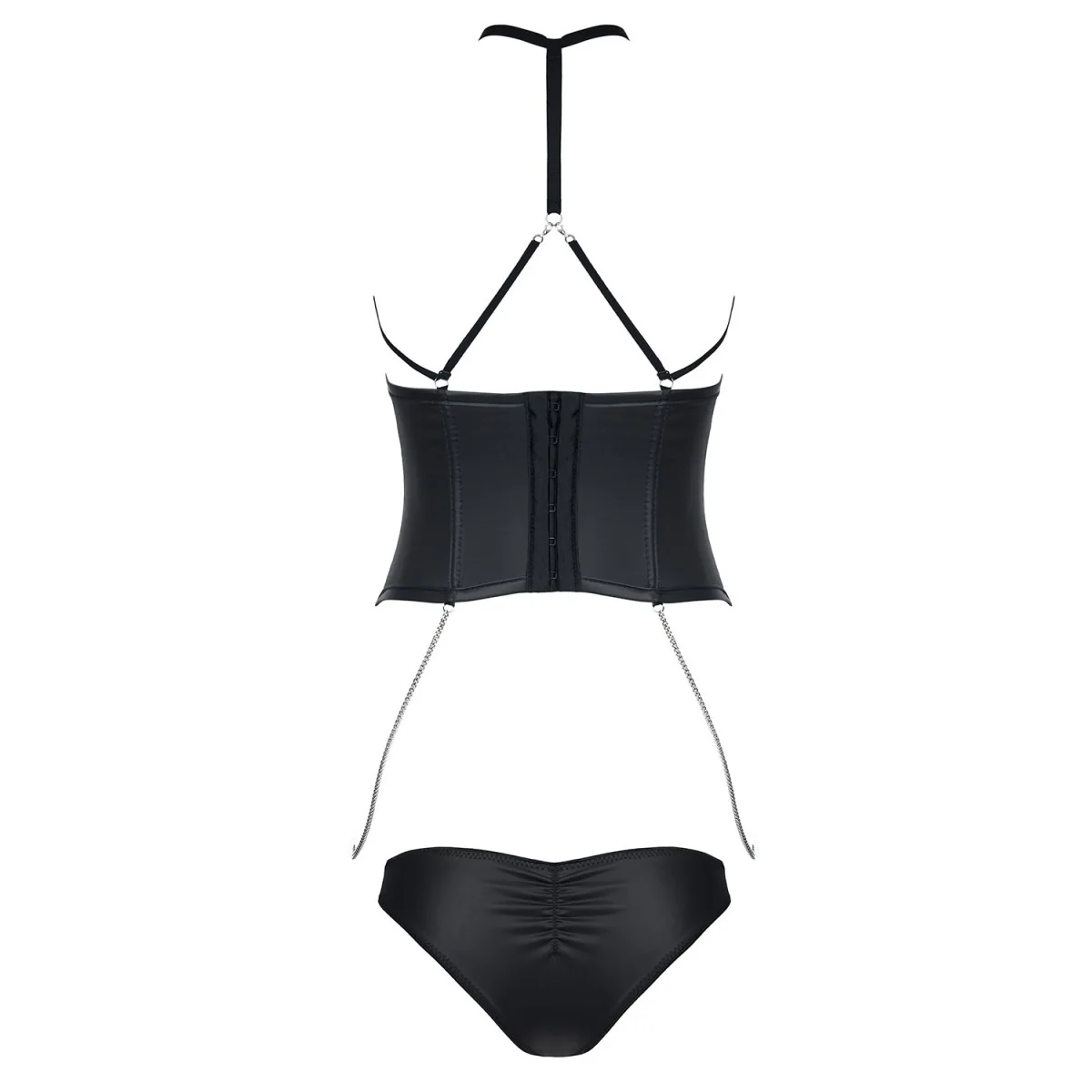 Schwarzes Set Nikoletta von Demoniq Hard Candy Collection kaufen | Fesselliebe