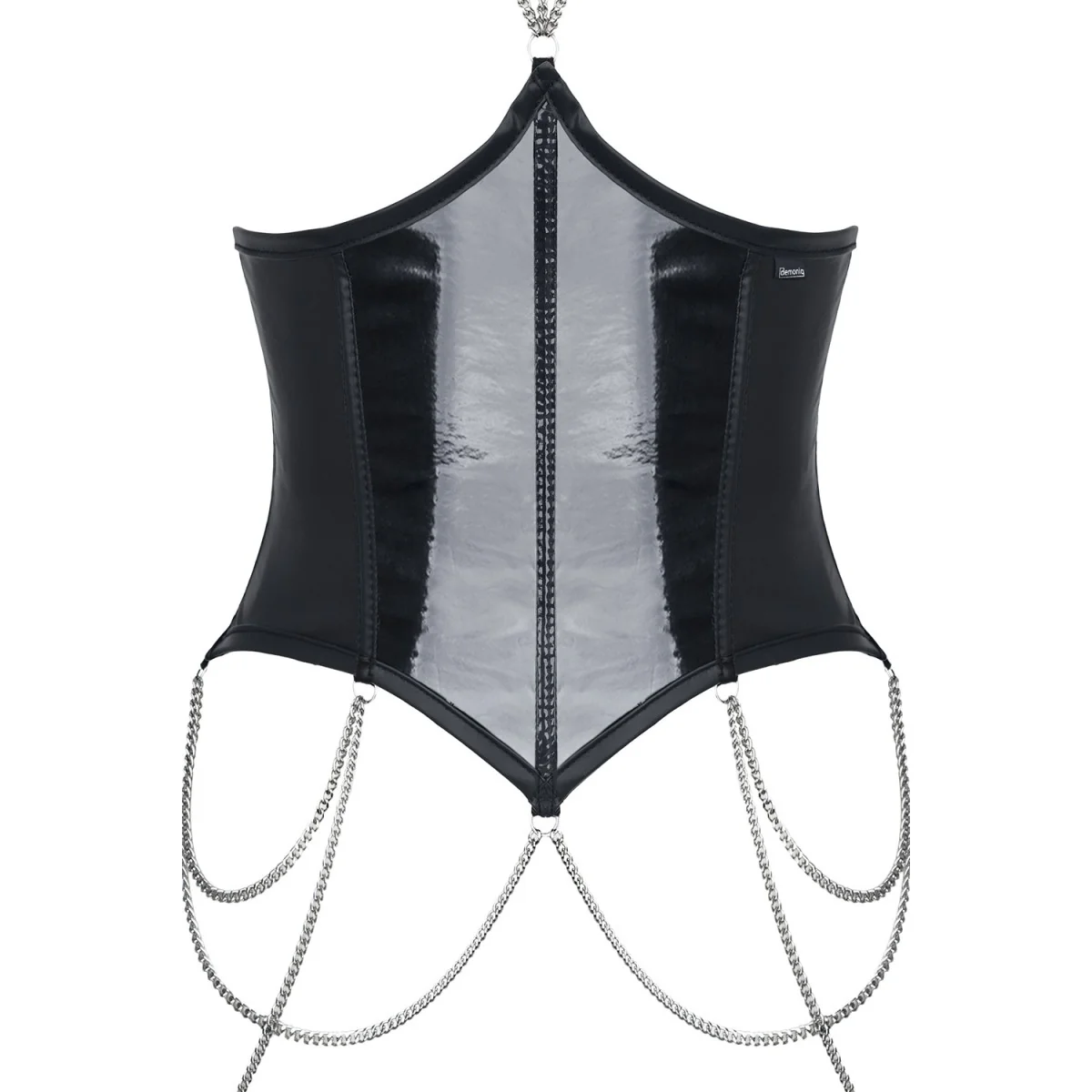 Schwarzes Set Nikoletta von Demoniq Hard Candy Collection kaufen | Fesselliebe