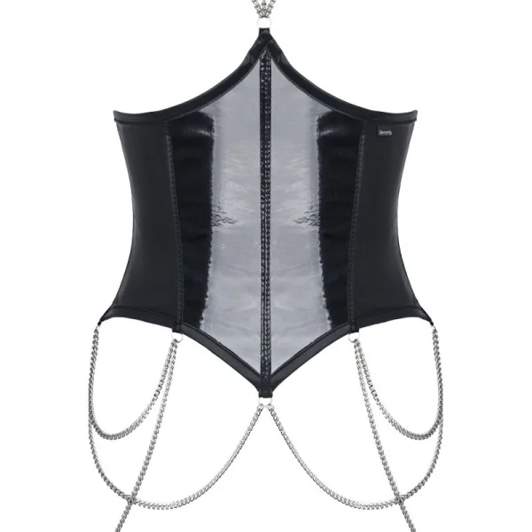 Schwarzes Set Nikoletta von Demoniq Hard Candy Collection kaufen | Fesselliebe