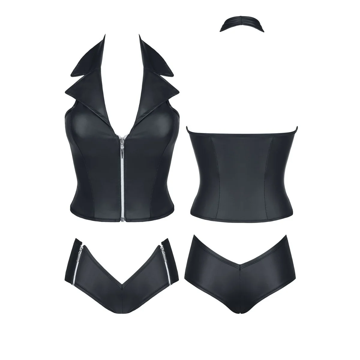 Schwarzes Set Eva von Demoniq Hard Candy Collection kaufen | Fesselliebe