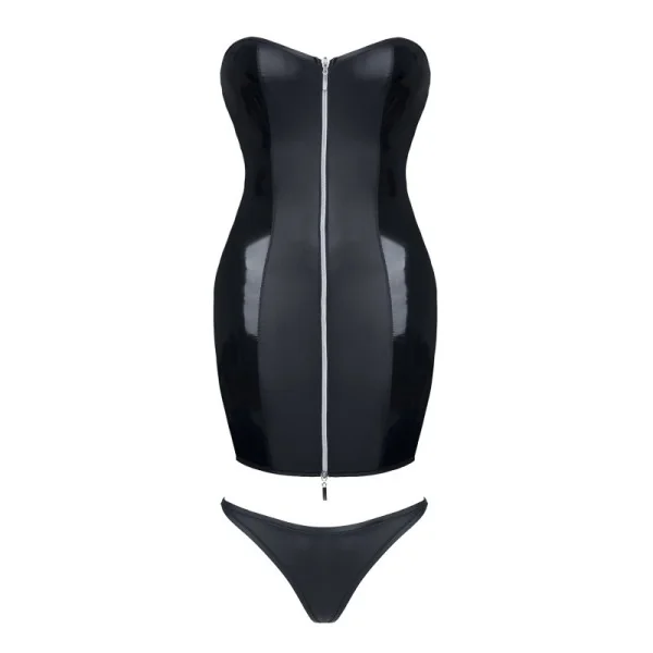 Schwarzes Minikleid Greta von Demoniq Hard Candy Collection kaufen | Fesselliebe