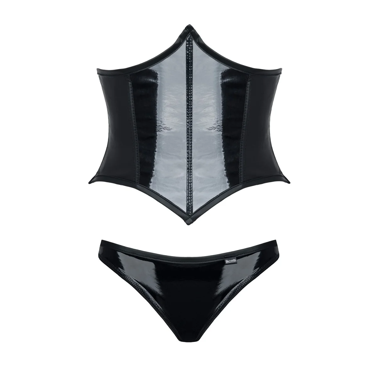 Schwarzes Set Cindy von Demoniq Hard Candy Collection kaufen | Fesselliebe