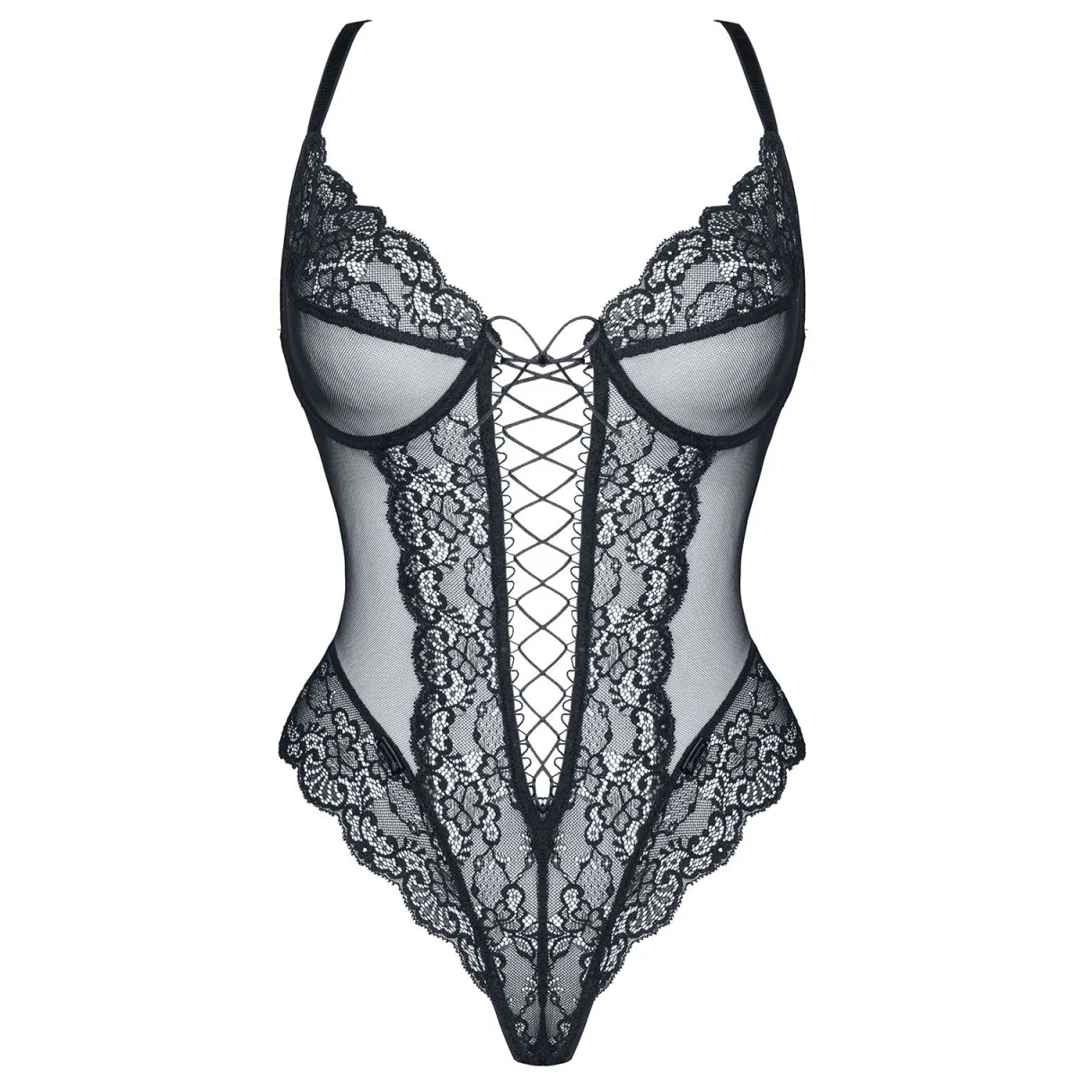 Schwarzer Body Florence von Demoniq Look At Me Collection kaufen | Fesselliebe