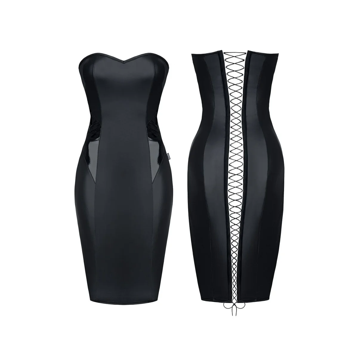 Schwarzes Kleid Ellen von Demoniq Hard Candy Collection kaufen | Fesselliebe