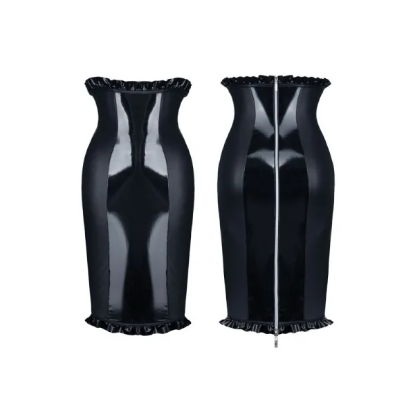 Schwarzer Rock Anja von Demoniq Hard Candy Collection kaufen | Fesselliebe