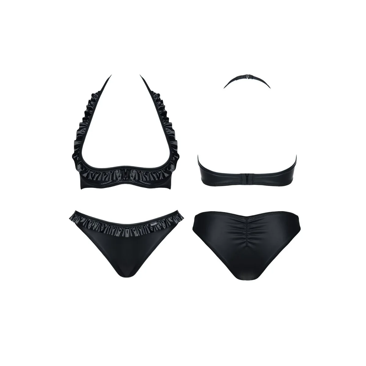 Schwarzes Set Mia von Demoniq Hard Candy Collection kaufen | Fesselliebe