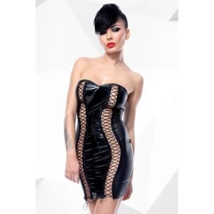 Schwarzes Minikleid Astrid von Demoniq Hard Candy Collection kaufen | Fesselliebe