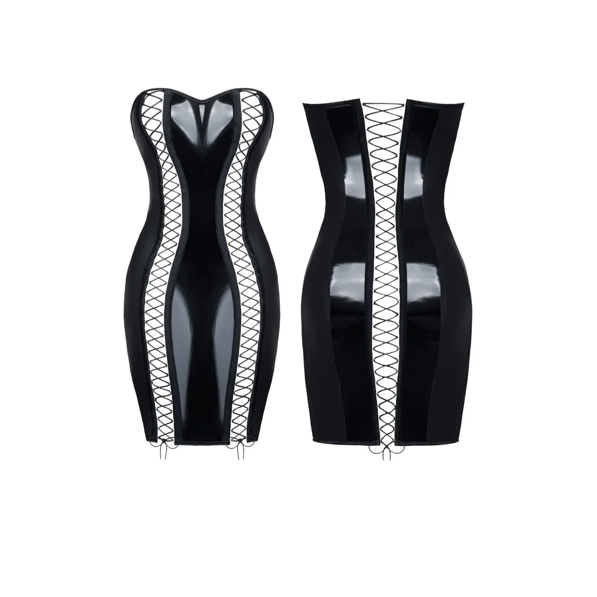 Schwarzes Minikleid Astrid von Demoniq Hard Candy Collection kaufen | Fesselliebe