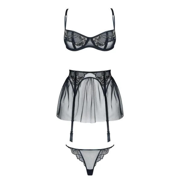 Schwarz/Goldenes Set Catherine von Demoniq Magnetic Collection kaufen | Fesselliebe