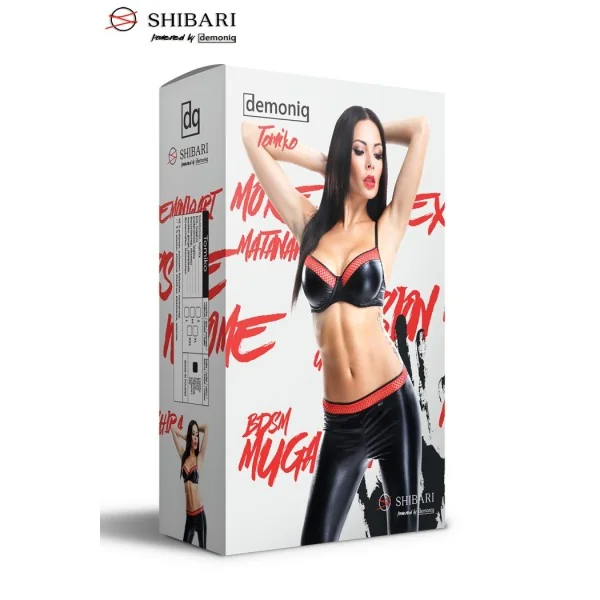 Schwarzes Set Tomiko von Demoniq Shibari Collection kaufen | Fesselliebe