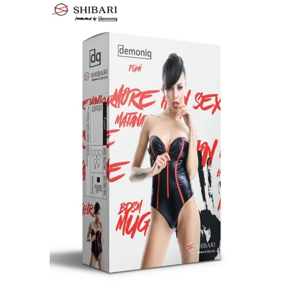 Schwarzer Body Fumi von Demoniq Shibari Collection kaufen | Fesselliebe