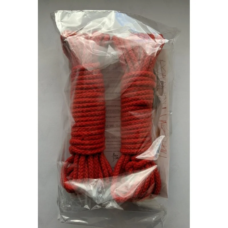 2 X 8 Meter Bondage-Seil Rot von Demoniq kaufen | Fesselliebe