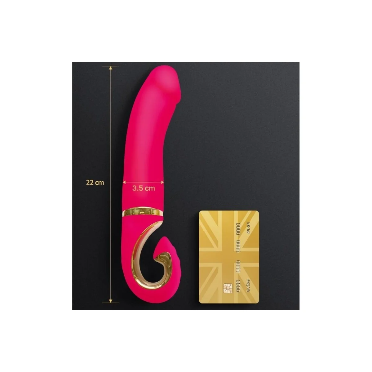 Gjay Vibrator Neon Pink von G-Vibe kaufen | Fesselliebe