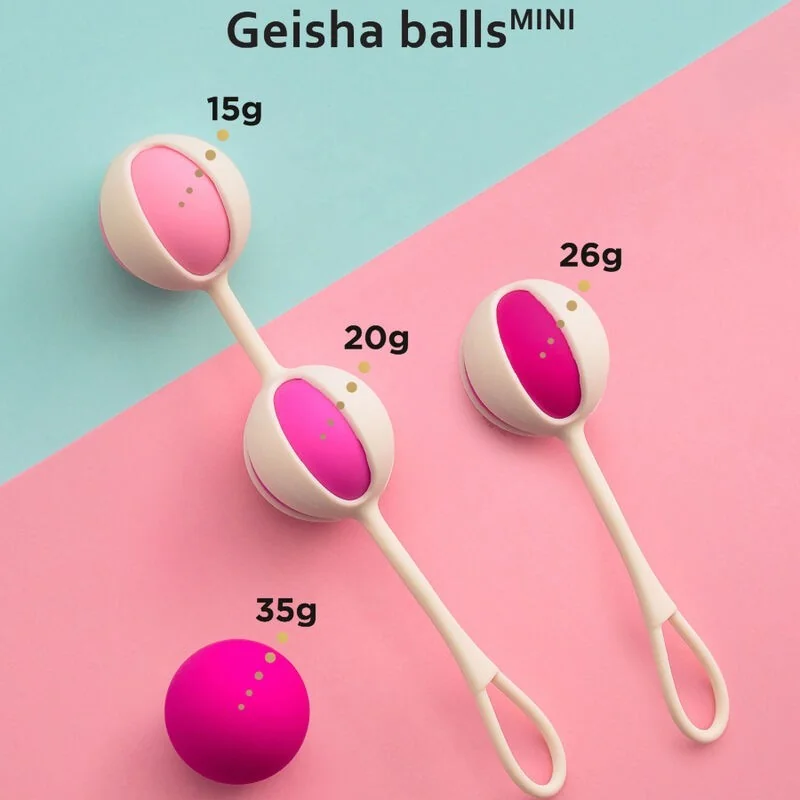 Set 4 Geisha-Bälle Mini Lila von G-Vibe kaufen | Fesselliebe 2