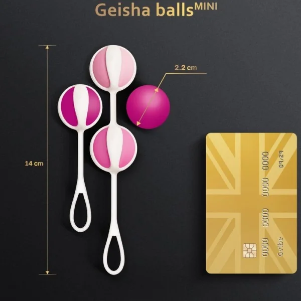 Set 4 Geisha-Bälle Mini Lila von G-Vibe kaufen | Fesselliebe