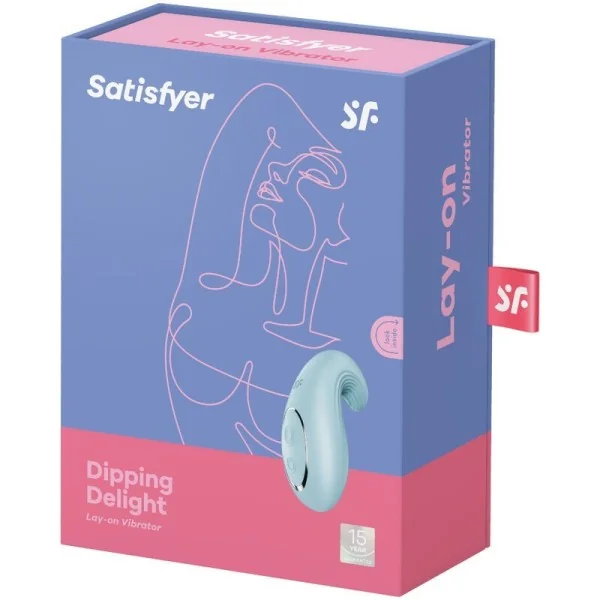 Dipping Delight Auflegvibrator Blau von Satisfyer Layons kaufen | Fesselliebe
