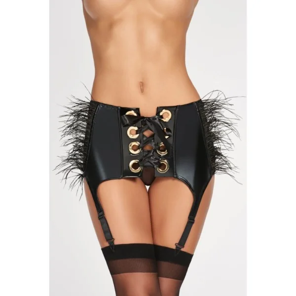 Schwarzer Strapsgürtel Callao von 7-Heaven kaufen | Fesselliebe