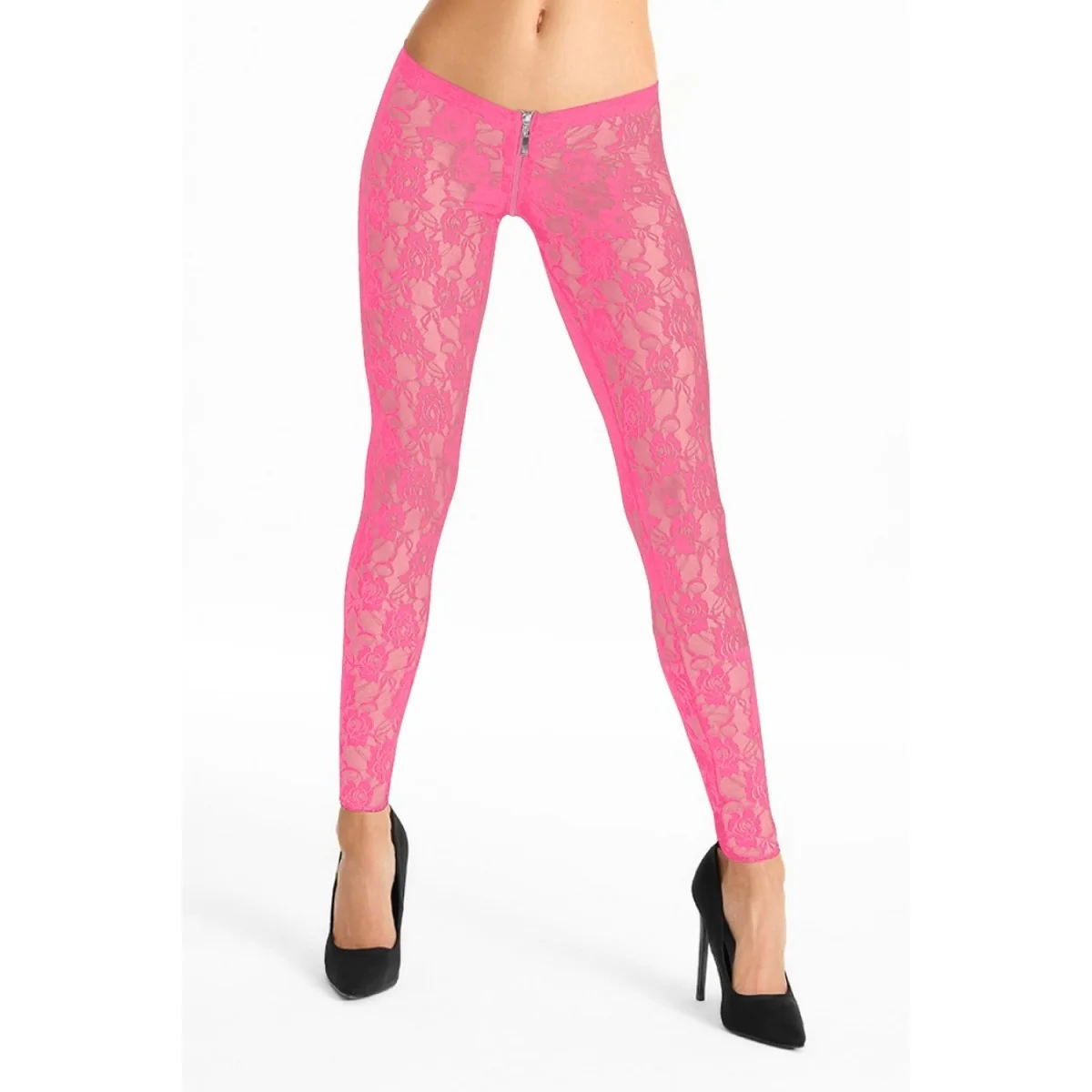 Pinke Spitzen Leggings Lg008 von 7-Heaven kaufen | Fesselliebe