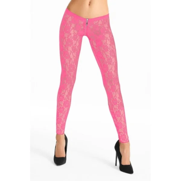 Pinke Spitzen Leggings Lg008 von 7-Heaven kaufen | Fesselliebe