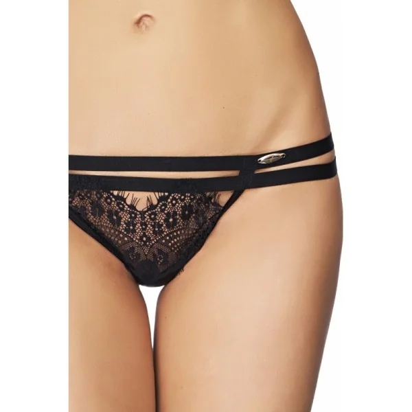 Schwarzer T-String Lota von 7-Heaven kaufen | Fesselliebe