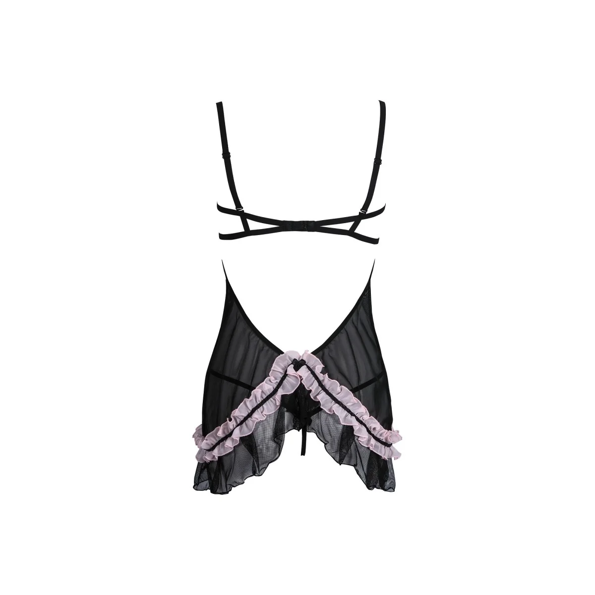 Schwarzes Chemise Aa051298 von Anais Apparel Plus Size kaufen | Fesselliebe