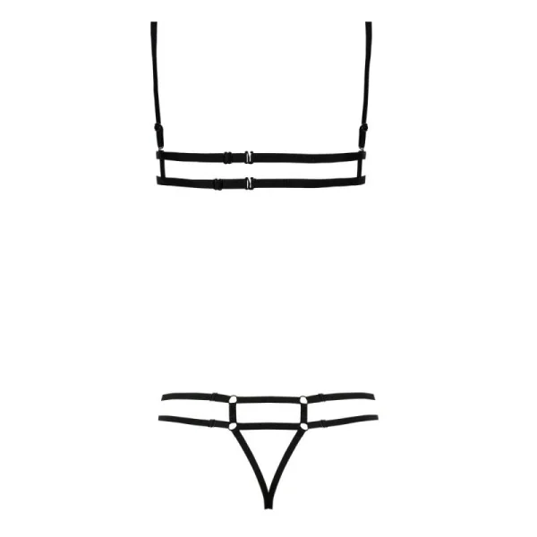 Schwarzes Set Echo von Anais Apparel Luxury Lingerie kaufen | Fesselliebe