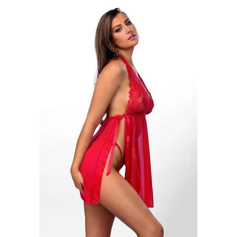 Rotes Babydoll Aa052271 von Anais Apparel kaufen | Fesselliebe 2