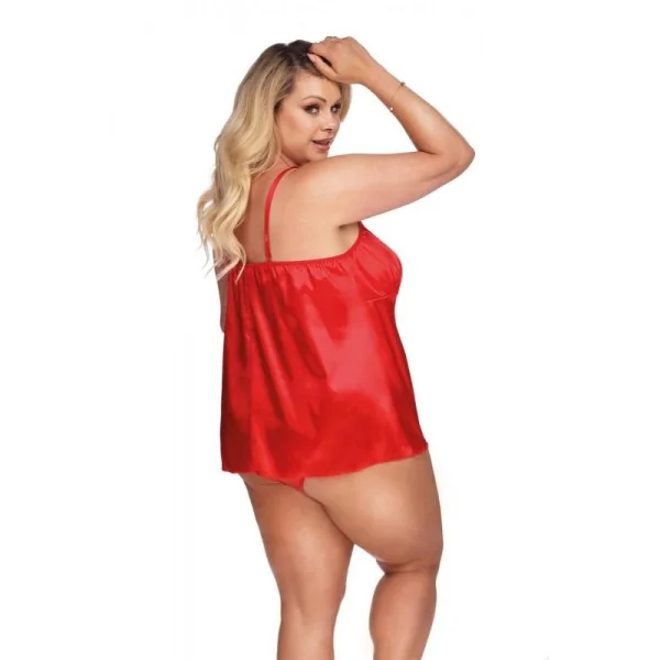 Rotes Set Aa052943 von Anais Apparel Plus Size kaufen | Fesselliebe