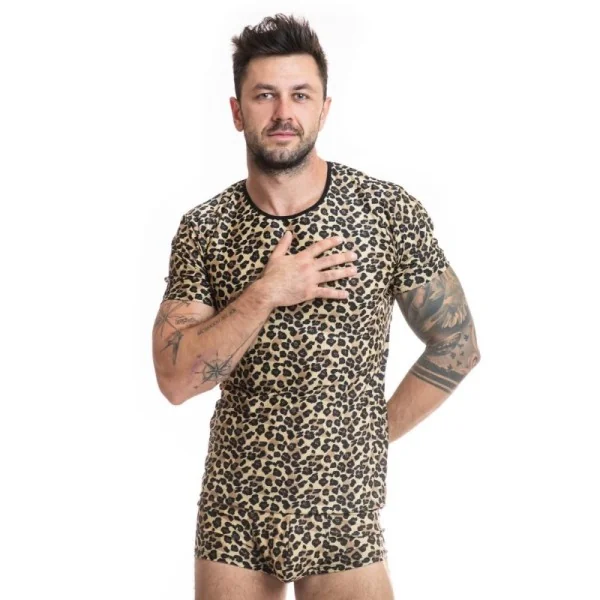 Herren T-Shirt 053556 Leopard von Anais For Men kaufen | Fesselliebe