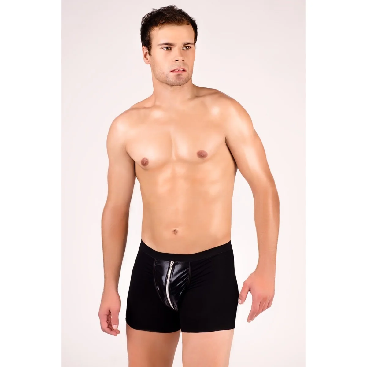 Schwarze Boxer-Shorts Mc/9001 von Andalea Dessous kaufen | Fesselliebe