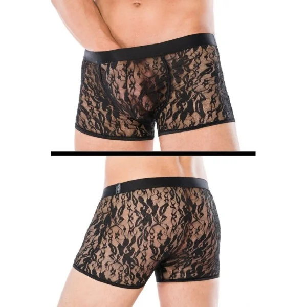 Schwarze Boxershorts Mc/9058 von Andalea kaufen | Fesselliebe