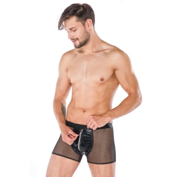 Schwarze Boxershorts Mc/9060 von Andalea kaufen | Fesselliebe