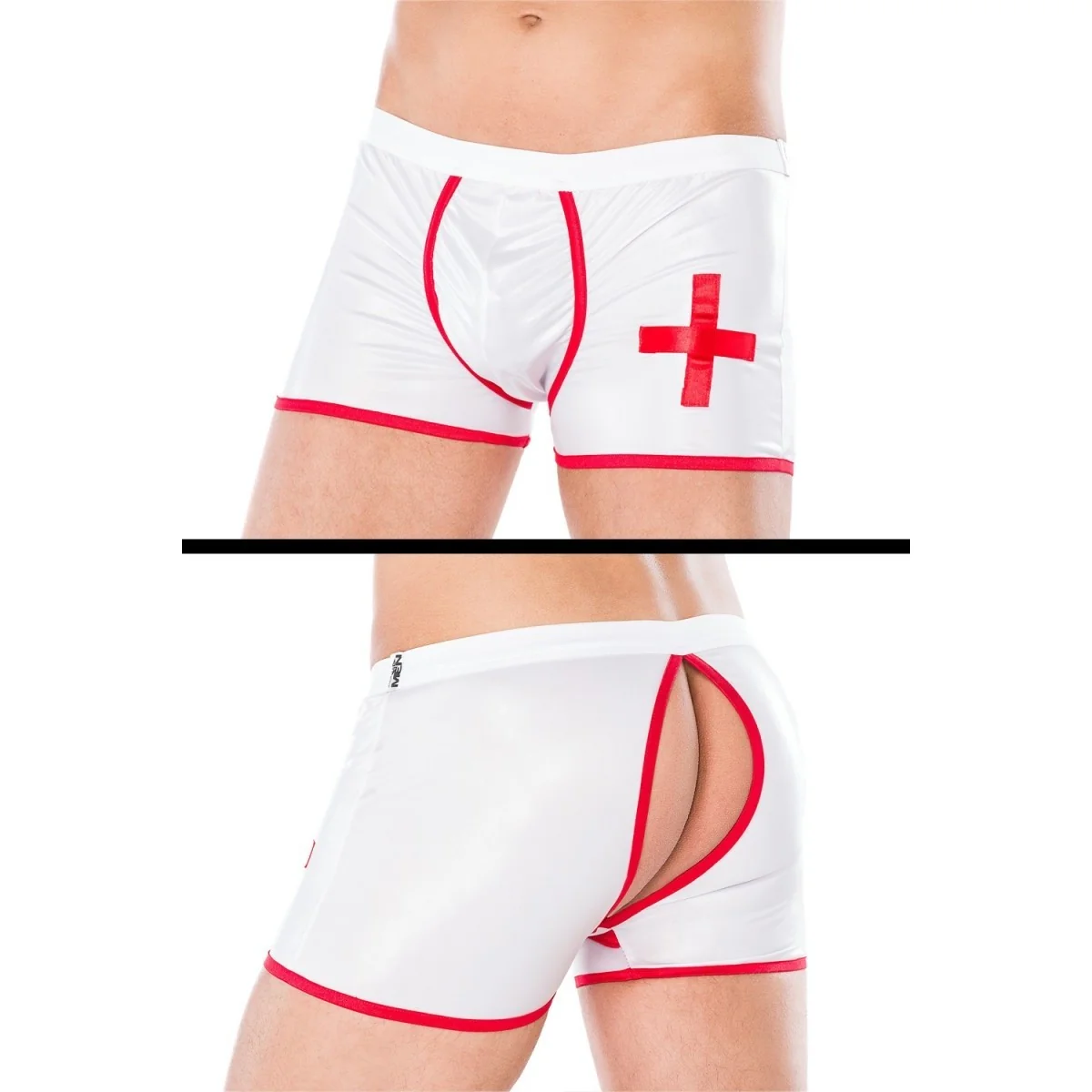 Weiße Boxershorts Mc/9088 von Andalea kaufen | Fesselliebe