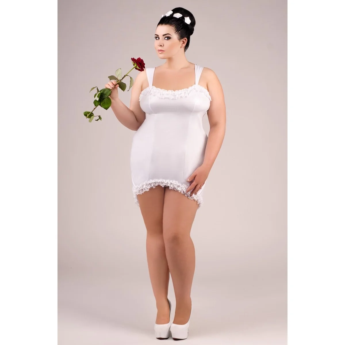 Weißes Kleid E/2021 von Andalea Dessous kaufen | Fesselliebe