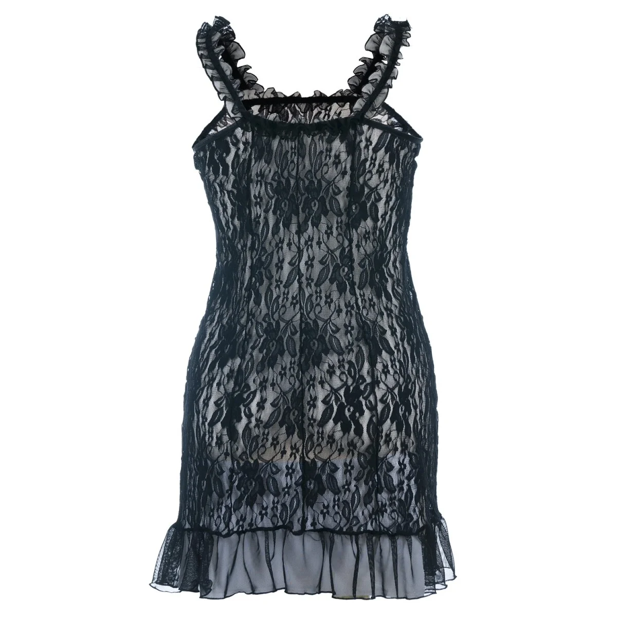 Schwarzes Chemise Sb/1009 Sexy Base Kollektion By Andalea kaufen | Fesselliebe