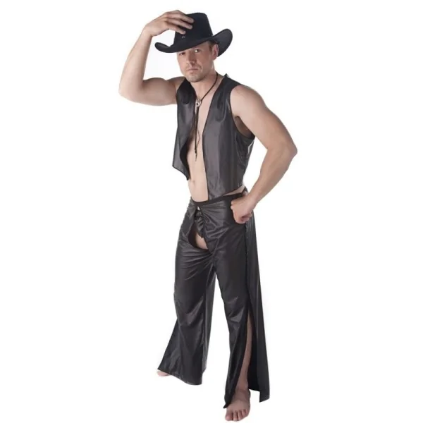 3-Teiliges Cowboy-Set Sw/107 Andalea Sexy Work Kollektion kaufen | Fesselliebe
