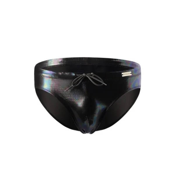 Schwarzer Badeslip Mitnight EMER4LD - kaufen | Fesselliebe