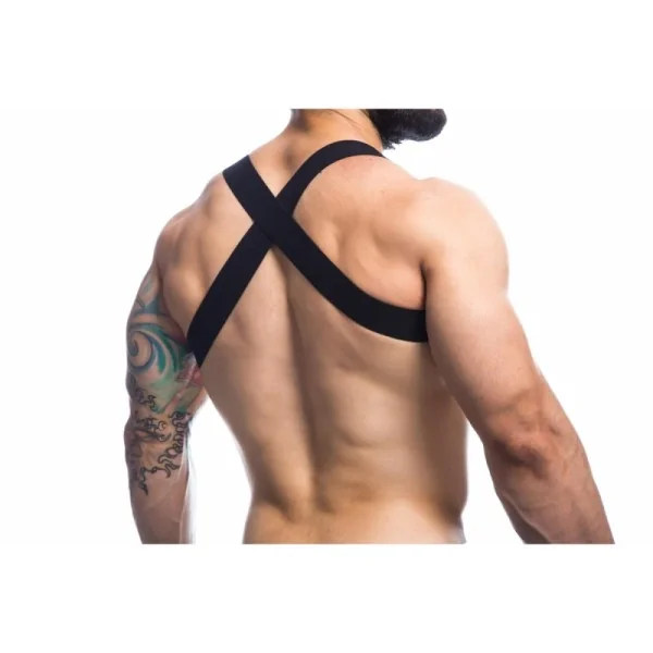 Schwarzer Brust-Harness 02 by Cut4Men kaufen | Fesselliebe