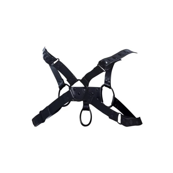 Schwarzer Brust-Harness 01 von Cut4Men kaufen | Fesselliebe