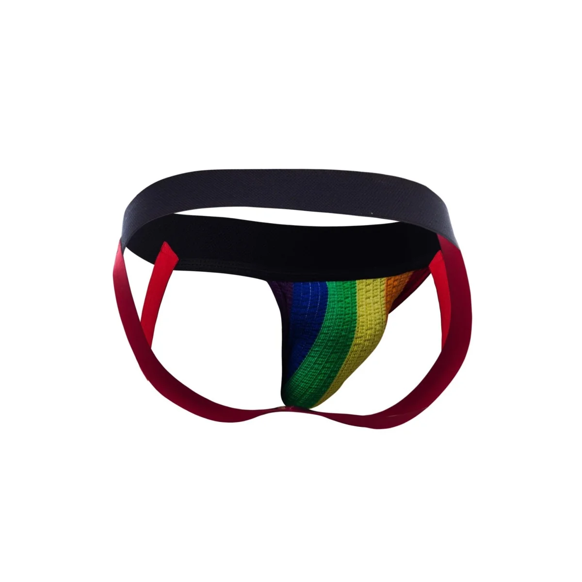 Bunter Stripe-Pride Jockstrap von Cut4Men kaufen | Fesselliebe