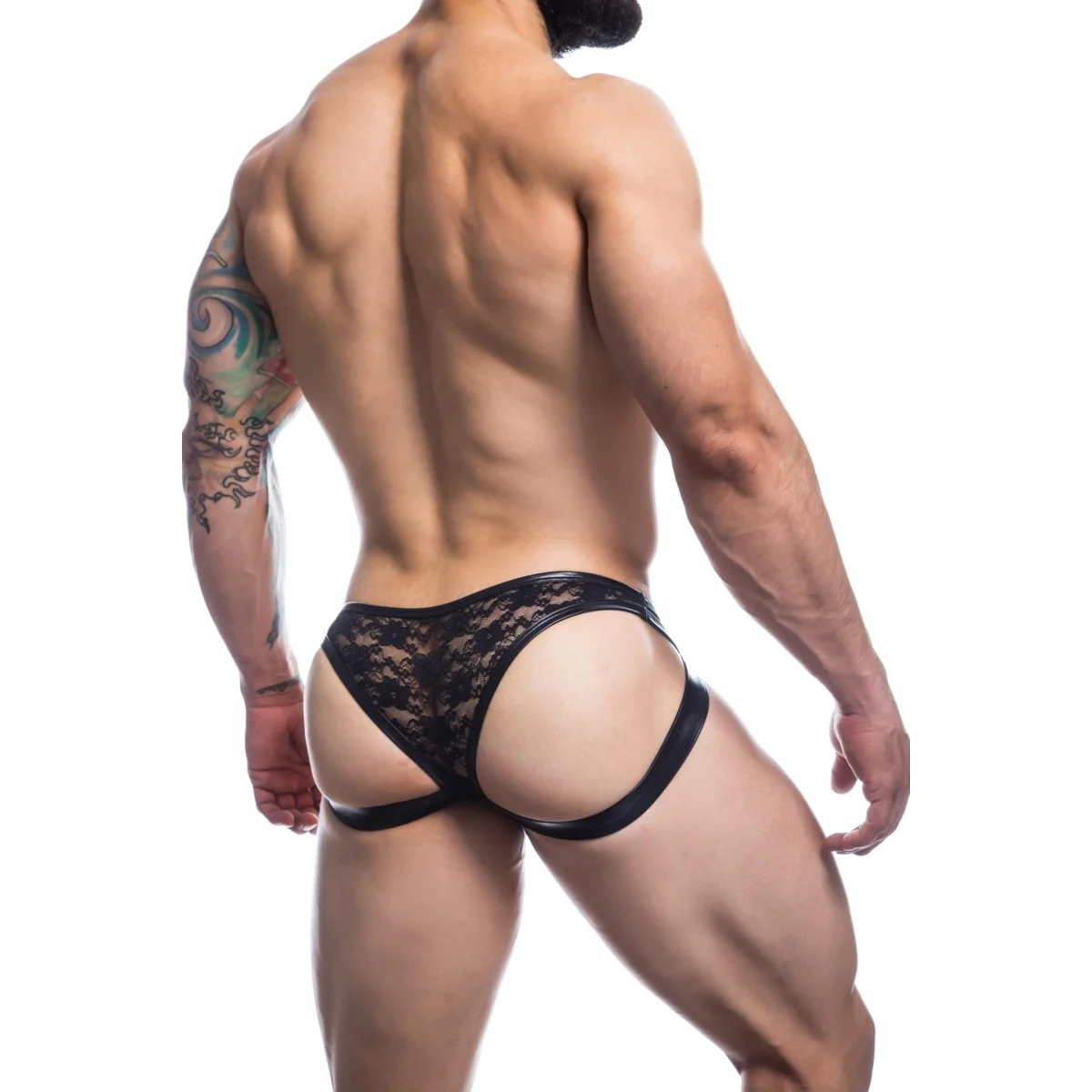 Schwarzer Jockstrap Capri L4CE04 von Cut4Men kaufen | Fesselliebe