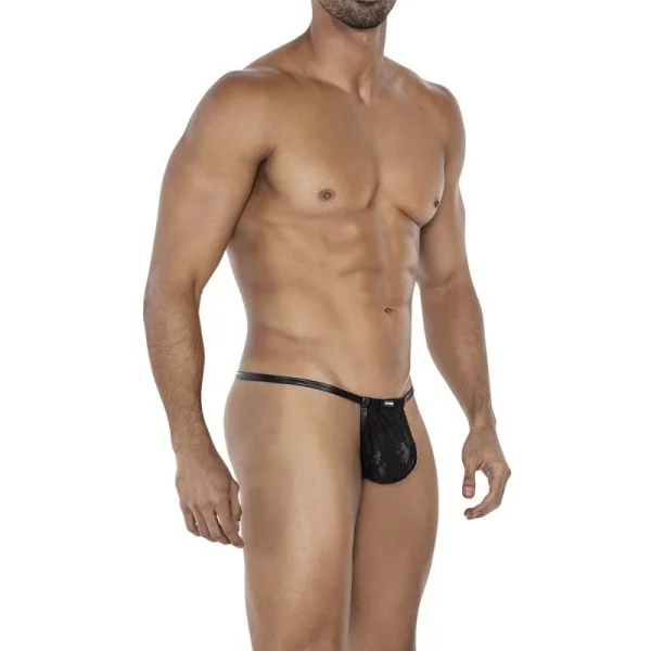 Schwarzer G-String Spitze L4CE02 von Cut4Men kaufen | Fesselliebe