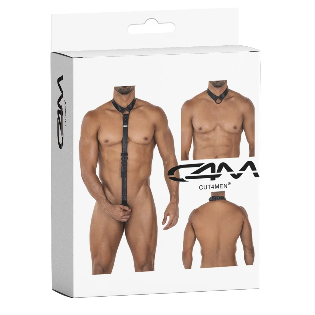 Schwarzer Body-Harness 08 von Cut4Men kaufen | Fesselliebe