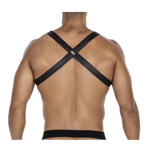 Schwarz/blauer Brust-Harness 06 von Cut4Men kaufen | Fesselliebe
