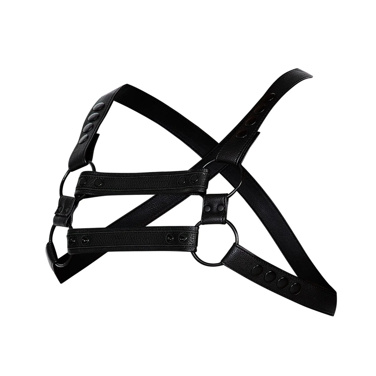 Schwarzer Brust-Harness 06 von Cut4Men kaufen | Fesselliebe
