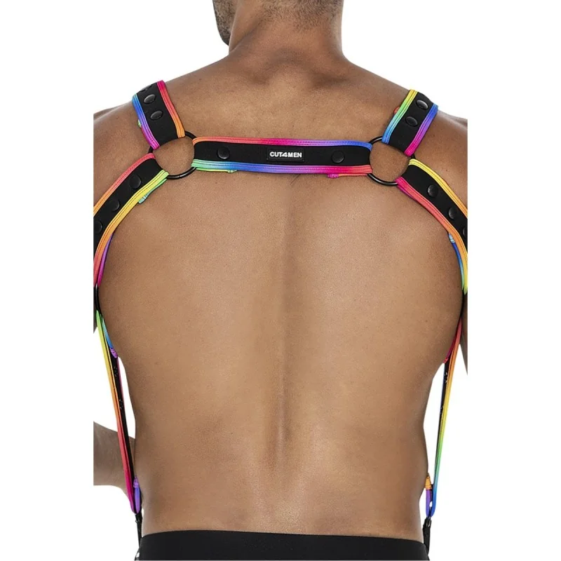 Mehrfarbiger Brust-Harness 05 von Cut4Men kaufen | Fesselliebe 2