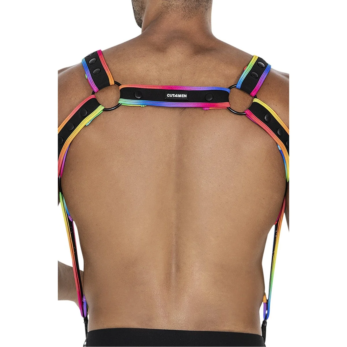 Mehrfarbiger Brust-Harness 05 von Cut4Men kaufen | Fesselliebe